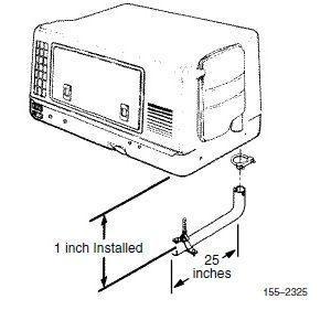 Image of Cummins Onan Generator Install Kit for RV QG 2.5 and 2.8 kW RV Generators CS-INS-KIT-001