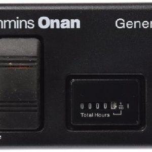 Image of Cummins Onan Start/Stop Switch and Analog Hourmeter Panel Gasoline & LP Generators 300-5332