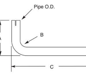 Image of Cummins Onan 90 Degree Tailpipe Kits RV Generator 155-2325