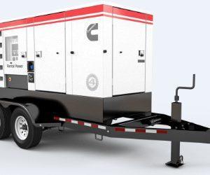 Image of Cummins 70kW Towable Diesel Generator C70D2RE Tier 4 Final Prime Rental Power Trailer Generator C70D2RE