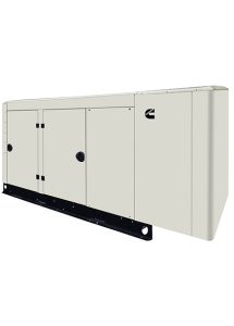 Image of Cummins Quiet Connect Series RS80 80kW NG/LPV Duel Fuel 277/480V 3Ph Backup Generator A054F852