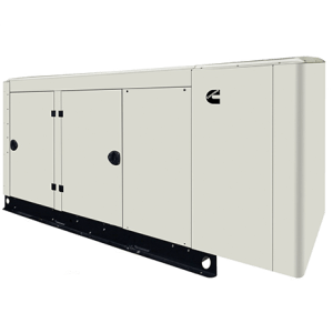 Image of Cummins Quiet Connect Series RS100 100kW NG/LPV Duel Fuel 120/208V 3Ph Backup Generator A054F870