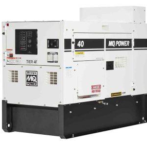 Image of MQ WhisperWatt Super-Silent Diesel Generator 28.8kW Single/Three-Phase Kubota Engine DCA40SSKU4F2