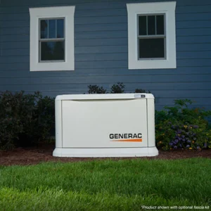 Image of Generac Guardian 10/9 kW Air-Cooled Standby Generator, Aluminum Enclosure, 16 Circuit LC NEMA 3R Transfer Switch