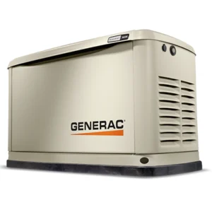 Image of Generac Guardian 10/9 kW Air-Cooled Standby Generator, Aluminum Enclosure