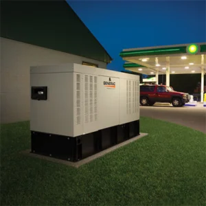 Image of Generac Protector 30 kW, 1800rpm, Aluminum Enclosure, Double-wall Steel Base Tank