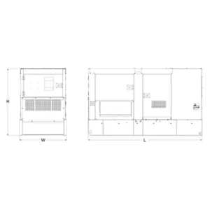 Image of HiPower 100 kW Towable Diesel Generator HRIW-125-T4F