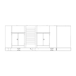 Image of HiPower 1000kW Standby Diesel Generator Three Phase HDI-1000 T6U