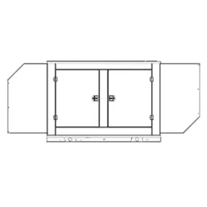 Image of HiPower 100kW (LPG) Standby Generator Three Phase HNI-100