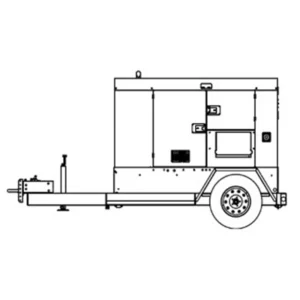 Image of HiPower 1250kVA Towable Diesel Generator Three Phase HRVW-1250 T4F