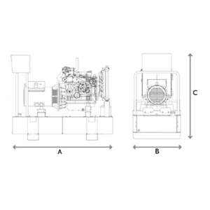 Image of HiPower 1250kVA Towable Diesel Generator Three Phase HRVW-1250 T4F