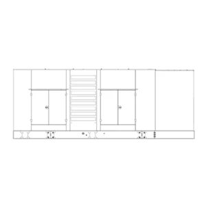 Image of HiPower 1250kW Standby Diesel Generator Three Phase HDI-1250 T6U