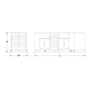 Image of HiPower 1250kW Standby Diesel Generator Three Phase HDI-1250 T6U