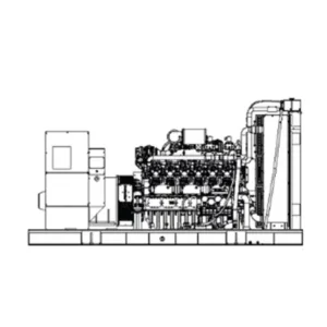 Image of HiPower 130kW Standby Diesel Generator Three Phase HDI 130F T6U