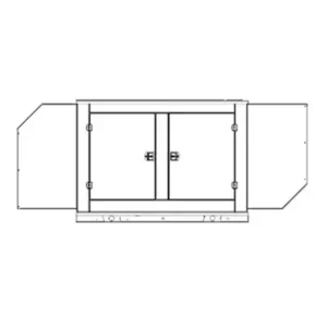 Image of HiPower 130kW Standby Diesel Generator Three Phase HDI 130F T6U