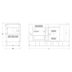 Image of HiPower 152 kW Towable Diesel Generator HRJW-190-T4F