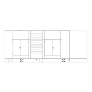 Image of HiPower 1600kW Standby Diesel Generator Three Phase HDI-1600 T6U