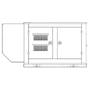 Image of HiPower 160kW Standby Diesel Generator Single Phase HDI 160F M6U