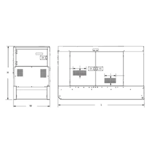 Image of HiPower 20 kW Towable Diesel Generator HRIW-25-T4F