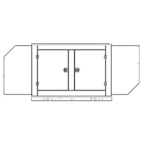 Image of HiPower 200kW Standby Diesel Generator Three Phase HDI 200F T6U