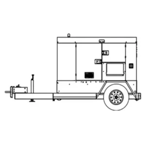 Image of HiPower 225kW Mobile Power Generator Three Phase HRFW-225 T4F