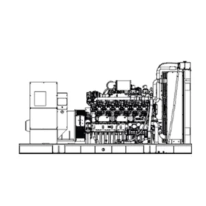 Image of HiPower 230kW Standby Diesel Generator Three Phase HDI 230F T6U