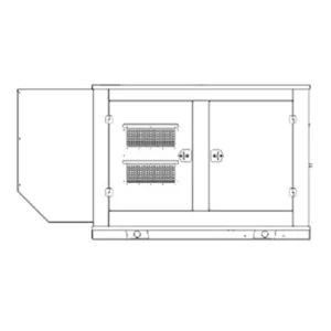 Image of HiPower 230kW Standby Diesel Generator Three Phase HDI 230F T6U