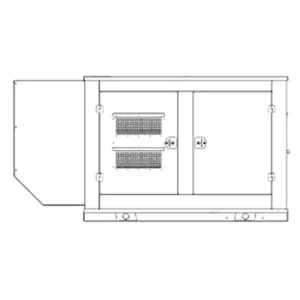 Image of HiPower 250kW (LPG) Standby Generator Three Phase HNI-250