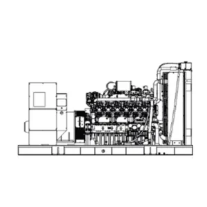 Image of HiPower 300kW Standby Diesel Generator Three Phase HDI 300F T6U