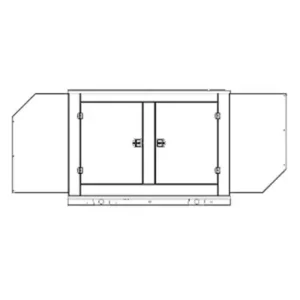 Image of HiPower 300kW Standby Diesel Generator Three Phase HDI 300F T6U