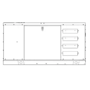 Image of HiPower 33kW Standby Diesel Generator Single Phase HSY-40 M6