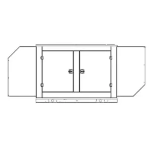 Image of HiPower 350kW Standby Diesel Generator Three Phase HDI 350F T6U