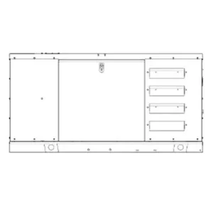 Image of HiPower 37kW Standby Diesel Generator Three Phase HSY-40 T6