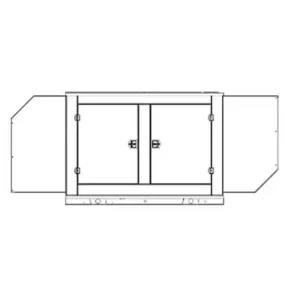 Image of HiPower 450kW Natural Gas Standby Generator Three Phase HNI-450