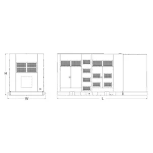 Image of HiPower 650kW (LPG) Standby Generator Three Phase HNI-650 T6U