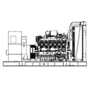 Image of HiPower Agriculture & Livestock Diesel Backup Generator Three Phase HDA-250F T6