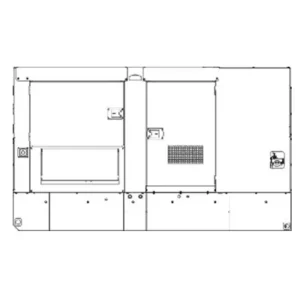 Image of HiPower Mobile 31kVA Rental Natural Gas Generator Three Phase HRSG-25 T6U