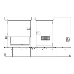 Image of HiPower Mobile 36kVA (LPG) Rental Propane Generator Single Phase HRSG-36 M6U