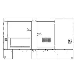 Image of HiPower Mobile 450kVA (LPG) Open Skid Standby/Rental Generator Three Phase HRNG-700 T6