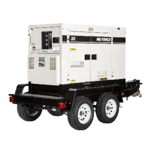 Image of MQ WhisperWatt Super-Silent Diesel Generator 36kW Single Phase Isuzu Engine DCA36SPXU4F