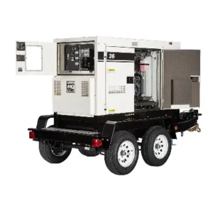 Image of MQ WhisperWatt Super-Silent Diesel Generator 36kW Single Phase Isuzu Engine DCA36SPXU4F