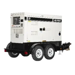 Image of MQ WhisperWatt Super-Silent Diesel Generator 56kW Single/Three-Phase Isuzu Engine DCA70SSIU4F