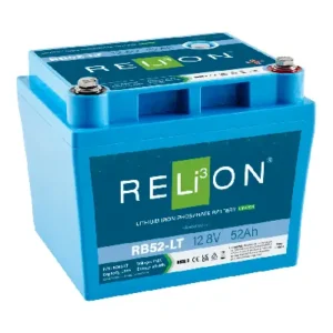 Image of Relion Cold Weather Deep Cycle Lithium Battery 12V 52Ah RB52-LT