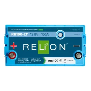 Image of Relion Cold Weather Deep Cycle Lithium Battery Group 31 12V 100Ah RB100-LT