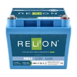 Image of Relion Deep Cycle Lithium Battery 12V 52Ah RB52