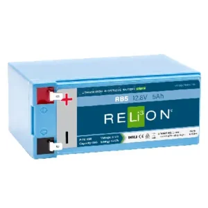 Image of Relion Deep Cycle Lithium Battery 12V 5Ah RB5