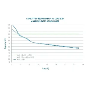 Image of Relion Deep Cycle Lithium Battery Group 24 12V 60Ah RB60