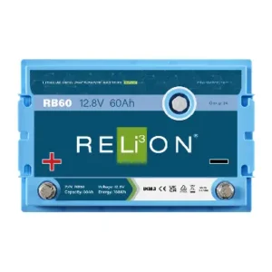 Image of Relion Deep Cycle Lithium Battery Group 24 12V 60Ah RB60