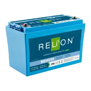 Image of Relion Deep Cycle Lithium Battery Group 31 24V 52Ah RB24V52