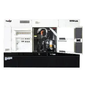 Image of Shindaiwa kWiet Power 100kW Diesel Generator Single and Three Phase Switchable, 60Hz, Skid Mounted DGK125F